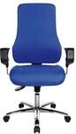 Topstar B&uuml;rostuhl &raquo;Premium&laquo; mit Armlehnen blau