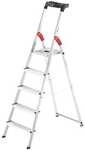 Hailo Alu-Stehleiter &raquo;L60 StandardLine&laquo; 5 Stufen silber