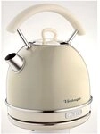 Ariete Wasserkocher Vintage 1,7 L wei&szlig;, 21x28x21 cm
