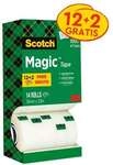 Scotch 14er-Pack Klebeband &raquo;Magic Tape 810&laquo; transparent, 19 mm/33 m (B/L)