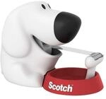 Scotch Tischabroller &raquo;Dog&laquo; im s&uuml;&szlig;en Hunde-Design wei&szlig;, 7x10x13.8 cm