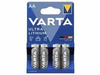 4er-Pack Batterien »ULTRA LITHIUM« Mignon / AA / CR6, Varta