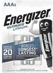 Energizer 2er-Pack Batterien &raquo;Ultimate Lithium&laquo; Micro / AAA / FR3