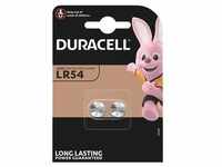 2er-Pack Knopfzellen LR54, Duracell, 0.3 cm