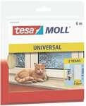 tesa Schaumstoffdichtung &raquo;tesamoll&reg; UNIVERSAL&laquo; 9 mm x 6 m grau, 0.9 cm