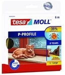 tesa Fenster-Dichtungsband &raquo;tesamoll&reg; P-Profil&laquo; 9.0 mm/6.0 m braun