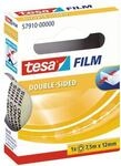 tesa Doppelseitiges Klebeband 57910 transparent, 1.2 cm