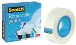 Scotch Klebeband &raquo;Removable Magic Tape 811&laquo; (wieder abl&ouml;sbar) transparent, 19