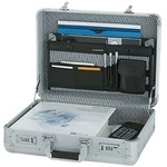 Alumaxx Attachékoffer Taurus A4 mit Reißverschluss silber, 46x34x16 cm Alumaxx Attachékoffer Taurus A4 mit Reißverschluss silber, 46x34x16 cm