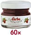 d'arbo 60er-Pack Konfit&uuml;re &raquo;Naturrein Erdbeer&laquo; 28 g