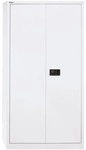 Bisley Stahlschrank mit Fl&uuml;gelt&uuml;ren &raquo;Universal&laquo; 91,4 x 180,6 cm wei&szlig;,