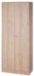 HAMMERBACHER Aktenschrank 80 cm breit 5 OH braun, 80x200.4x42 cm