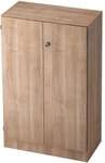 HAMMERBACHER Aktenschrank &raquo;O-Line&laquo; 80 cm breit 3 OH braun, 80x127x42 cm