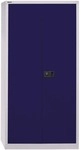 Bisley Stahlschrank mit Fl&uuml;gelt&uuml;ren &raquo;Universal&laquo; 91,4 x 195 cm Fachboden schwarz