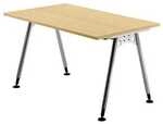 HAMMERBACHER Schreibtisch &raquo;A-Line&laquo; 120 cm braun, 120x76x80 cm