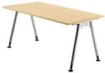 HAMMERBACHER Schreibtisch &raquo;A-Line&laquo; 160 cm braun, 160x76x80 cm