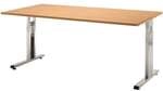 HAMMERBACHER Schreibtisch &raquo;O-Line&laquo; 160 cm braun, 160x82x80 cm