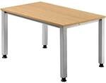 HAMMERBACHER Schreibtisch &raquo;Q-Line&laquo; 120 cm braun, 120x76x80 cm
