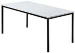 HAMMERBACHER Konferenztisch DR16 &raquo;Barcelona&laquo; 160x80 cm Rechteckform Gestell schwarz