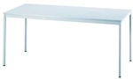 HAMMERBACHER Besprechungstisch VS16 &raquo;Melbourne&laquo; 160x80 cm grau, 160x72 cm