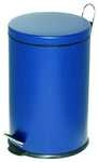 Alco M&uuml;lleimer 12 Liter mit Trittmechanik blau, 25.5x39.5 cm