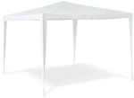 relaxdays Pavillon 3x3m wei&szlig;