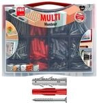 TOX D&uuml;bel- und Schrauben-Sortiment &raquo;Monteur Multi TRI&laquo; 336 St&uuml;ck grau