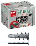 TOX Gipskartond&uuml;bel &raquo;SPIRAL Plus&laquo; 35 mm 50 St&uuml;ck silber