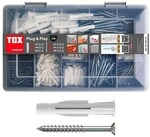 TOX D&uuml;bel- und Schrauben-Sortiment &raquo; Plug & Play + TRIKA&laquo; 320 St&uuml;ck grau