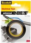 Scotch Isolierband &raquo;Electrical tape&laquo;, 15 mm/10 m schwarz