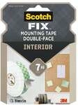 Scotch Doppelseitiges Innenmontageband &raquo;FIX&laquo; 19 mm/5 m wei&szlig;