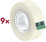 Scotch Klebeband &raquo;Magic Tape 900&laquo; transparent, 19 mm/33 m (B/L), 9 Rollen