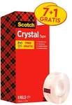Scotch Klebeband-Set &raquo;Crystal Clear Tape 600&laquo; transparent, 19 mm/33 m (B/L)