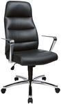 Topstar Leder-Chefsessel &raquo;Chairman 70&laquo; mit Armlehnen silber