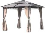Garden Pleasure Pavillon &raquo;Napa&laquo; grau, 295x275x295 cm