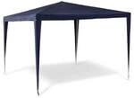 relaxdays Pavillon 3x3m blau