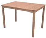 Garden Pleasure Holz-Gartentisch &raquo;Pittsburgh&laquo; rechteckig 110 x 70 cm braun,