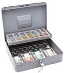 Wedo Geldkassette &raquo;Standard PLUS&laquo; grau, 30x9x24 cm