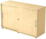 HAMMERBACHER Schiebet&uuml;renschrank 2 OH braun, 120x74.8x40 cm