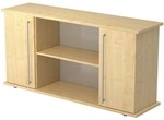 HAMMERBACHER Sideboard &raquo;Q-Line&laquo; braun, 166.1x84x44.8 cm