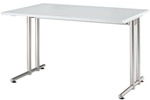 HAMMERBACHER Schreibtisch &raquo;Flexiline II&laquo; 120 cm grau, 120x72x80 cm