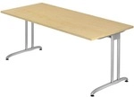 HAMMERBACHER Schreibtisch &raquo;Wien&laquo; 180 cm braun, 180x72x80 cm