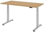HAMMERBACHER Schreibtisch h&ouml;henverstellbar (elektrisch) &raquo;Alicante&laquo; 160 cm Gestell