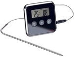 Westmark Kerntemperatur-Lebensmittelthermometer schwarz schwarz