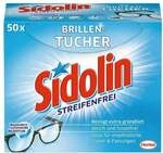 Sidolin Brillenputzt&uuml;cher im 50er-Pack wei&szlig;