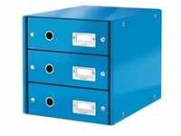 Schubladenbox »Click & Store 6048« blau, Leitz, 28.6x28.2x35.8 cm