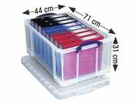 Ablagebox »64CCB« 64 Liter transparent, Really Useful Box, 71x31x44 cm