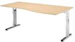 HAMMERBACHER Freiformtisch &raquo;O-Line&laquo; 180 cm braun, 180x82x80 cm