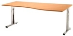 HAMMERBACHER Freiformtisch &raquo;O-Line&laquo; 180 cm braun, 180x82x80 cm