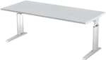 OTTO Office Premium Schreibtisch &raquo;OTTO Office Line III&laquo; 180 cm grau, 180x86x80 cm